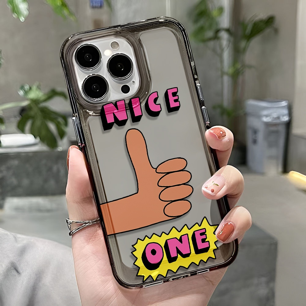 Ốp Điện Thoại Trong Suốt Chống Sốc Họa Tiết Hoạt Hình Cho iphone 14 pro max 11 13 12 7 8 Plus X XR XSMax