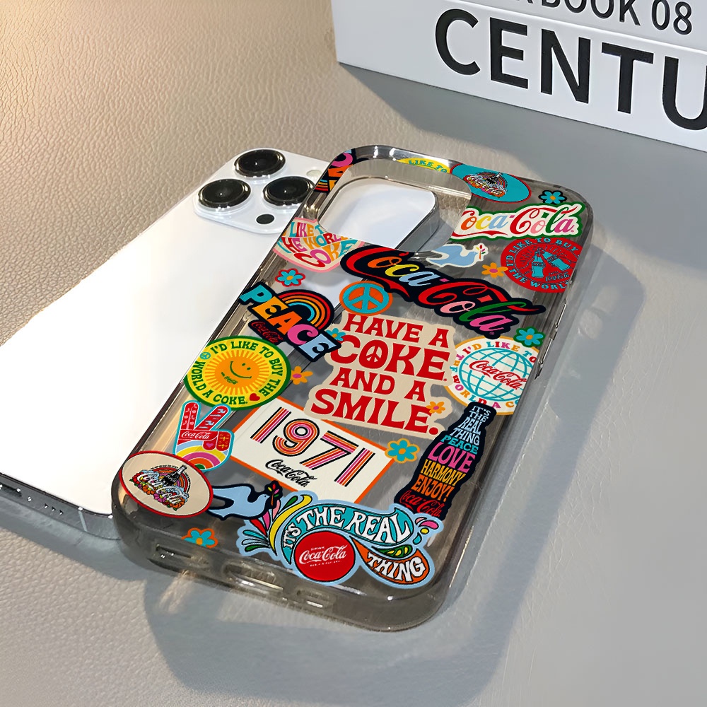 Ốp Điện Thoại Trong Suốt Chống Sốc Họa Tiết Không Gian Cho iphone 14 pro max 11 13 12 7 8 Plus X XR XSMax