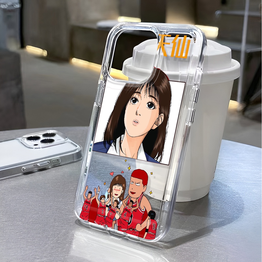 Ốp Điện Thoại Trong Suốt Chống Sốc Họa Tiết Bóng Rổ Cho iphone 14 pro max 11 13 12 7 8 Plus X XR XSMax