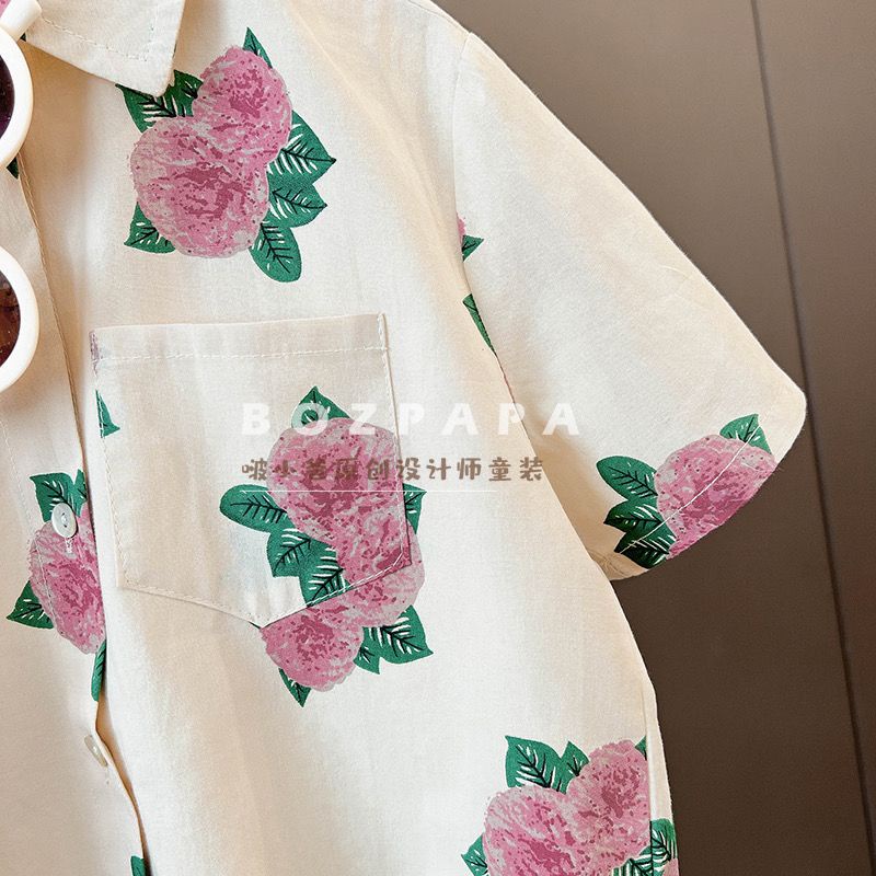 ✨Hàng Có Sẵn!✨ Áo Sơ Mi Tay Ngắn Phong Cách Thời Trang Mới 2023 Cho Chị Em Gái