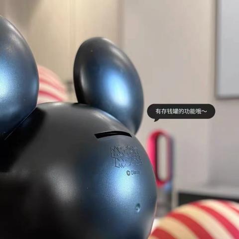 Ống Heo Tiết Kiệm Hình Chuột Mickey Dễ Thương Dùng Trang Trí Bàn