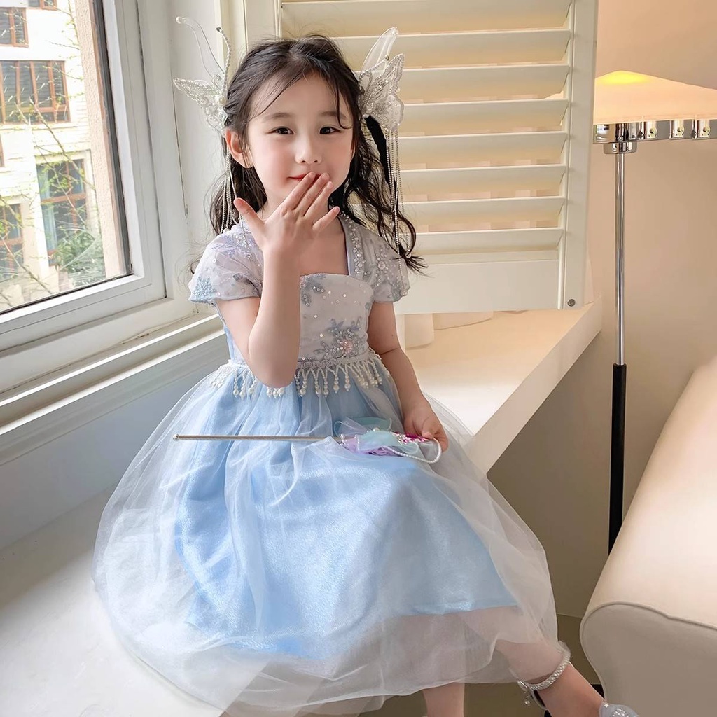 Đầm Công Chúa Lolita Thời Trang Mùa Hè 2023 Cao Cấp Cho Bé Gái