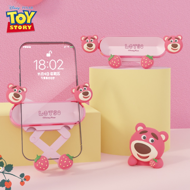 SANRIO DISNEY Giá Đỡ Điện Thoại Hình Chuột Mickey / Minnie / Gấu / Chuột Mickey Gắn Lỗ Thông Gió Xe Hơi