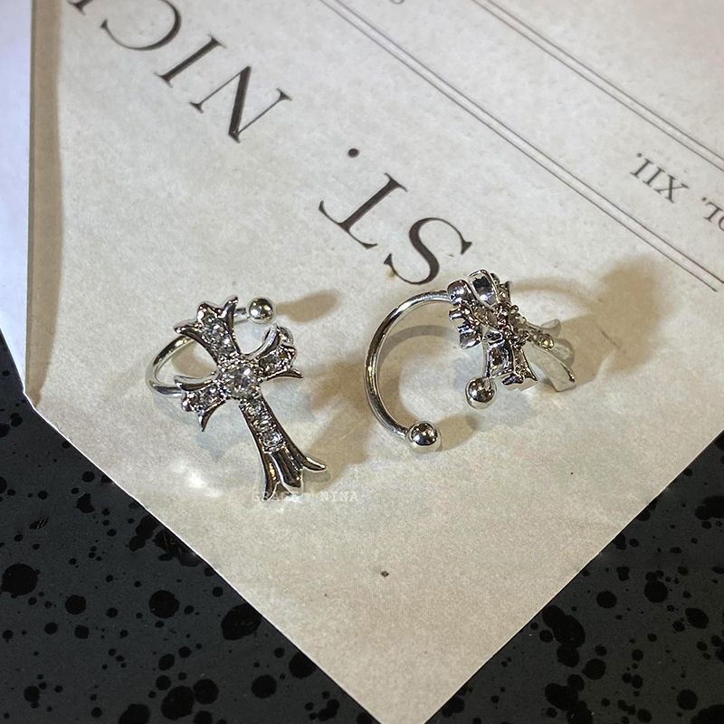 Khuyên Kẹp Tai Đính Đá Zircon Thời Trang Hàn Quốc Cho Nữ