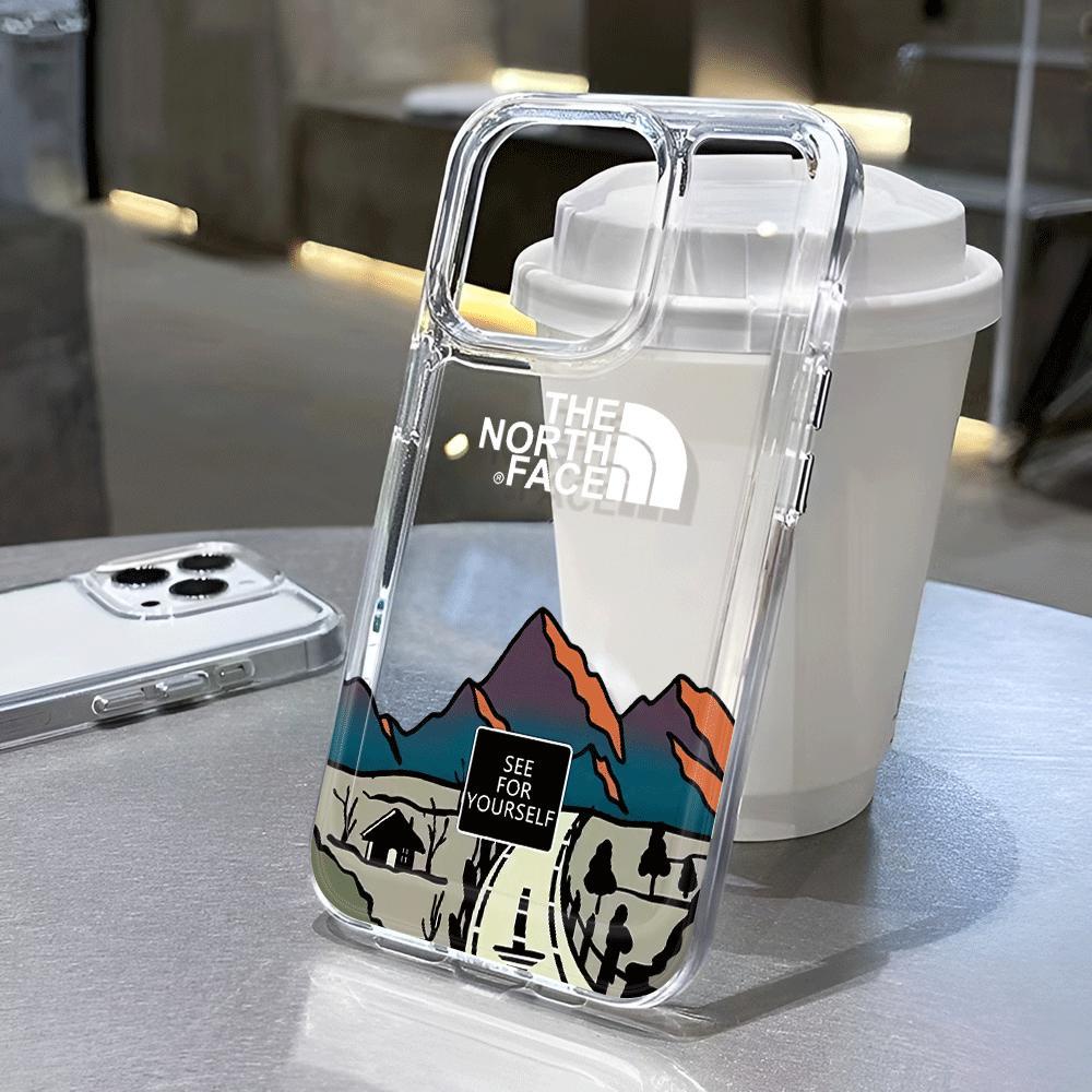 Ốp Điện Thoại Trong Suốt Chống Sốc In Hình Đường Phố Cho iphone 14 pro max 11 13 12 7Plus 7 8 Plus X XR XSMax