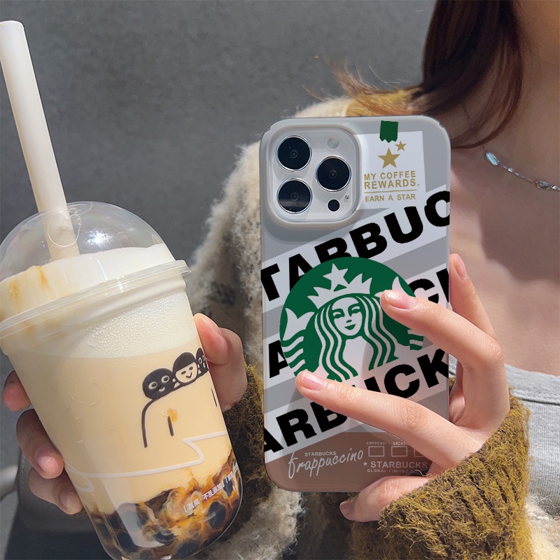 Ốp Điện Thoại Cứng In Hình Cà Phê Thời Trang Cho iphone 14 pro Max 11 13 12 7Plus 8 X XS Max