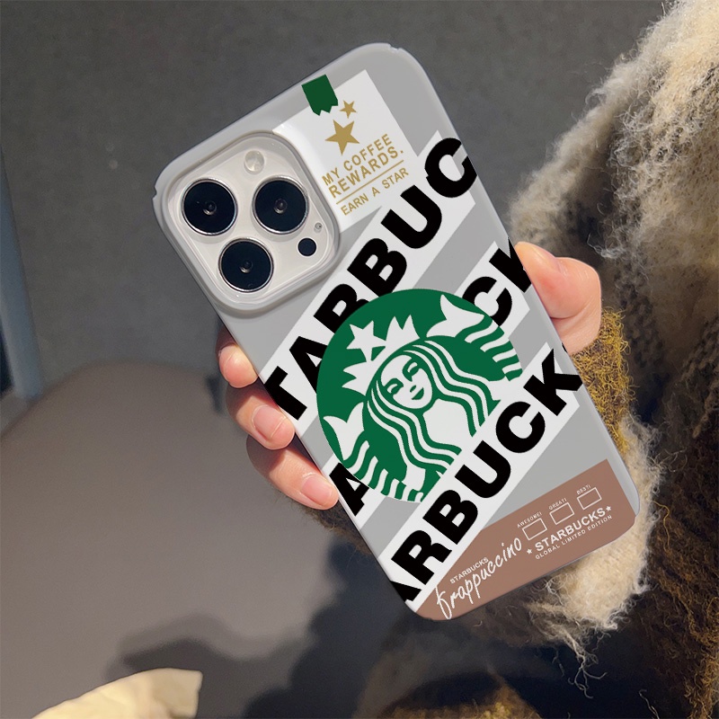 Ốp Điện Thoại Cứng In Hình Cà Phê Thời Trang Cho iphone 14 pro Max 11 13 12 7Plus 8 X XS Max