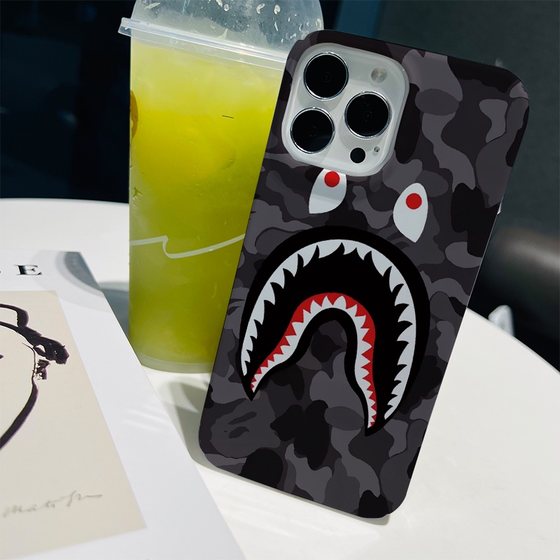 Ốp Điện Thoại Cứng Họa Tiết Rằn Ri / Cá Mập Độc Đáo Thời Trang Cho iphone 14 pro Max 11 13 12 7Plus 8 X XS