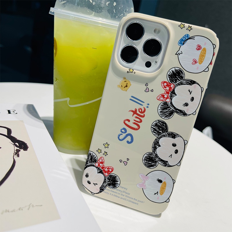 Ốp Điện Thoại Cứng Chống Sốc Họa Tiết Hoạt Hình Cho iphone 14 pro Max 11 13 12 7Plus 8 X XS Max