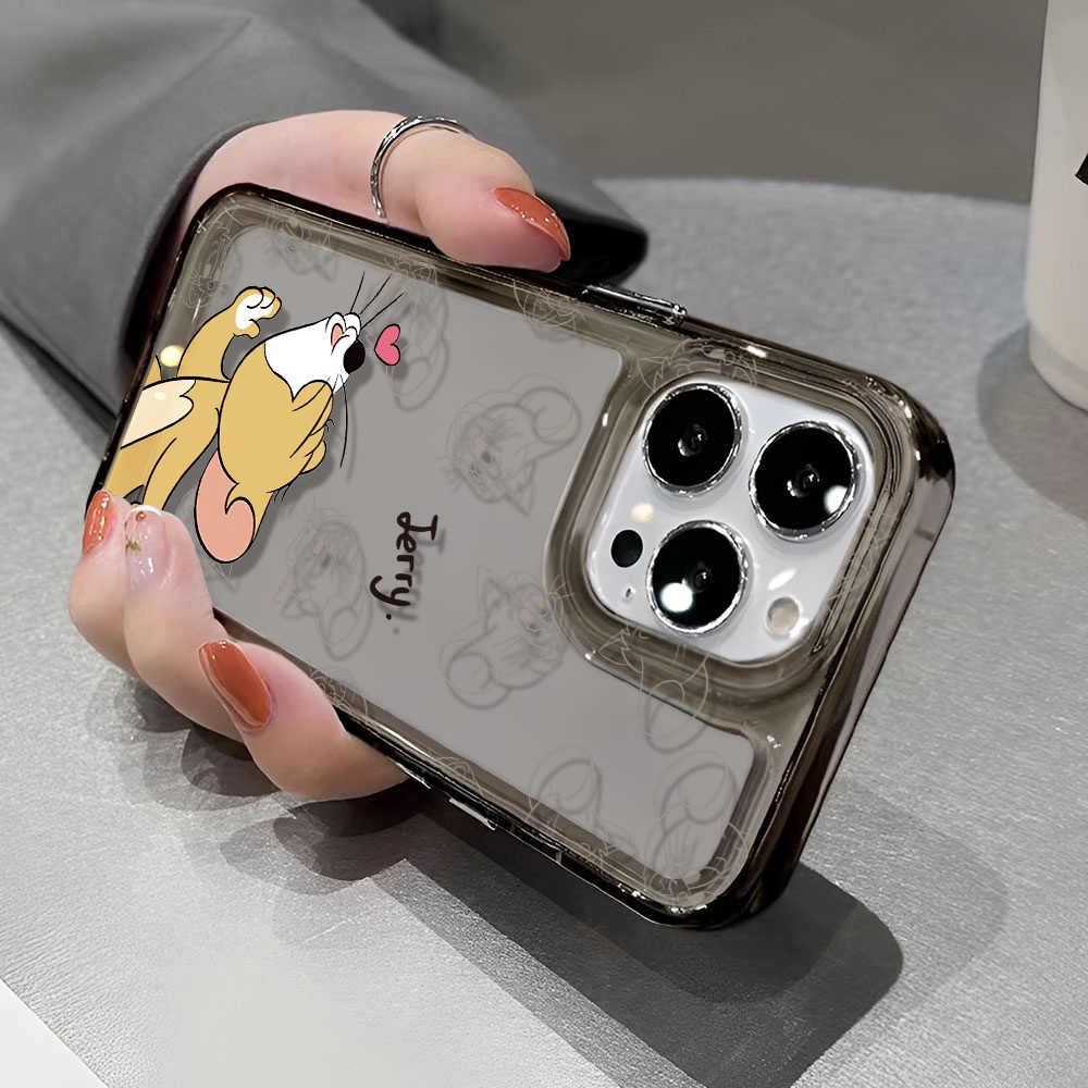 Ốp Điện Thoại Trong Suốt Chống Sốc In Hình Chuột Hoạt Hình Cho iphone 14 pro max 11 13 12 7 8 Plus X XR XSMax