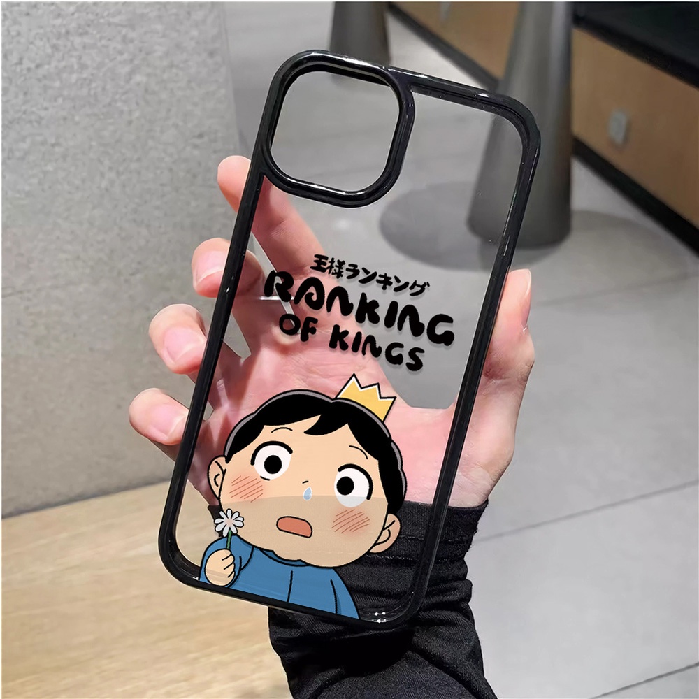Ốp Điện Thoại Nhựa Acrylic Cứng Trong Suốt In Hình Cậu Bé Hoạt Hình Cho iphone 14 pro Max 11 13 12 7Plus 8 X XS Max