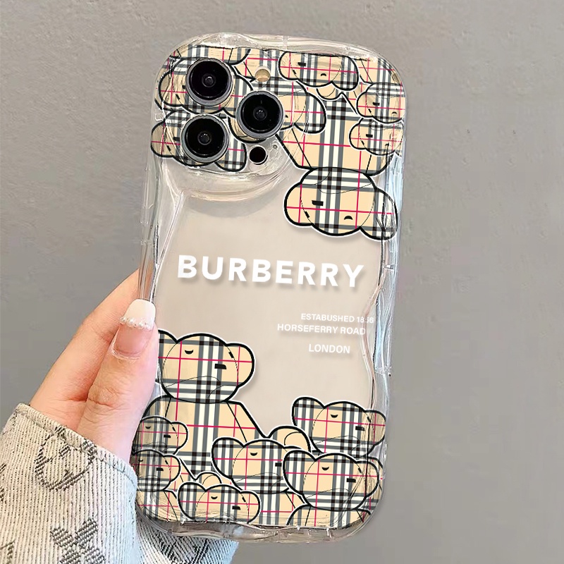 Ốp Điện Thoại Dẻo Trong Suốt Họa Tiết Hoạt Hình Chú Gấu Dễ Thương Cho iphone 14 pro Max 11 13 12 7Plus 8 X XS Max