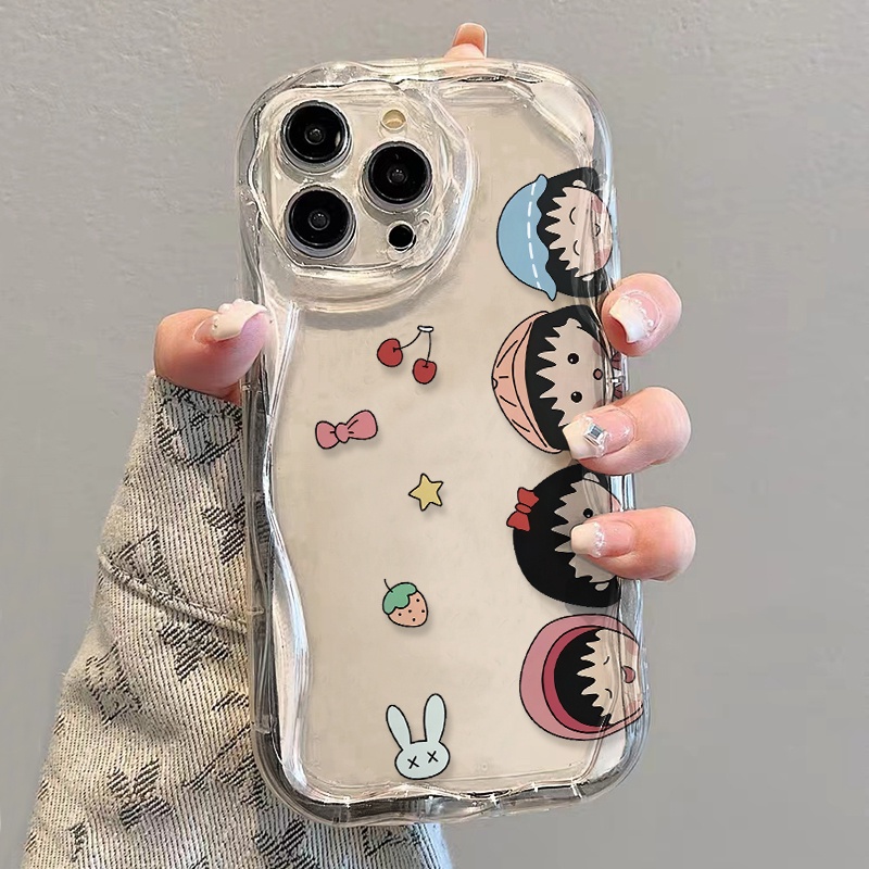 Ốp Điện Thoại Mềm Trong Suốt Họa Tiết Cherry Thời Trang Cho iphone 14 pro Max 11 13 12 7Plus 8 X XS Max