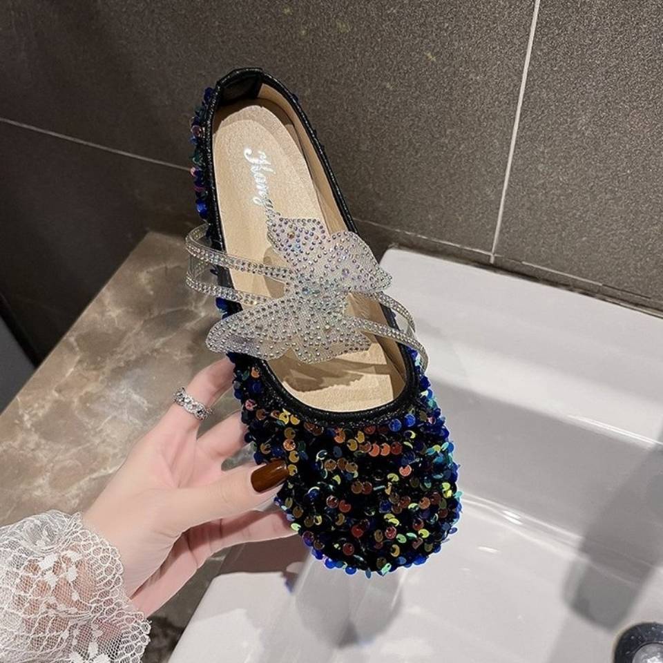 Dép Lê Đế Bệt Quai Nơ Thời Trang Hè Thanh Lịch