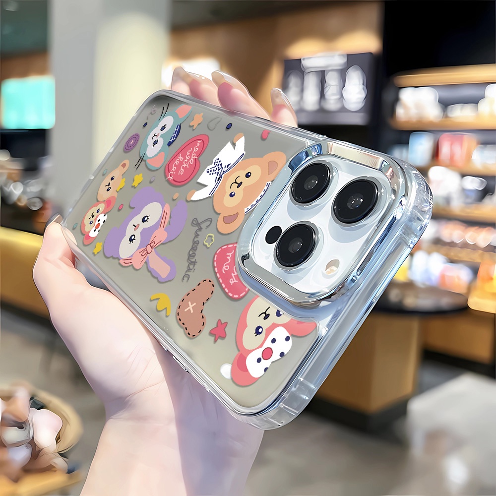 Ốp Điện Thoại Họa Tiết Gấu duffy Cho iphone 14 pro max 11 12 13 8 7 Plus X XR XSMax