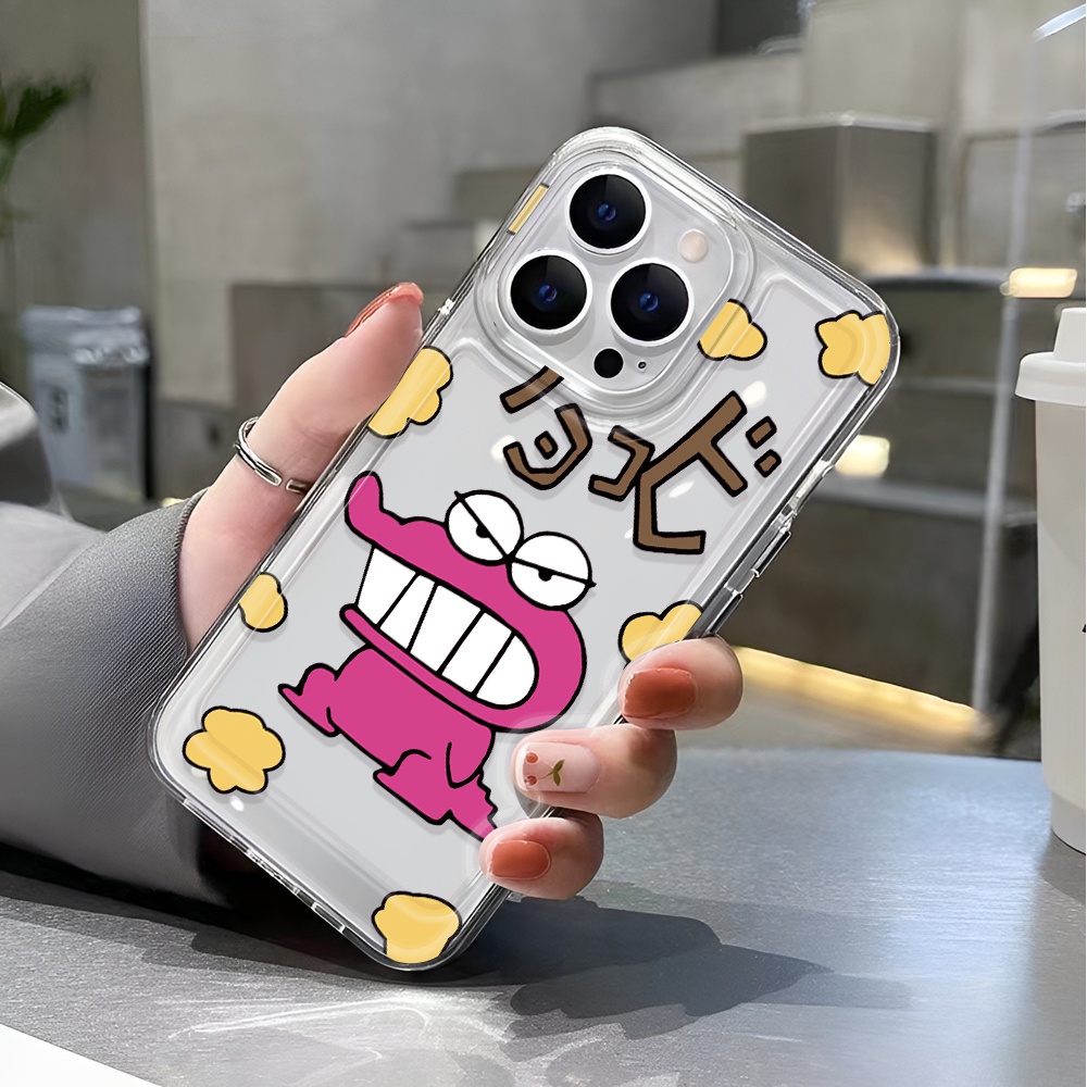 Ốp Điện Thoại Tpu Trong Suốt In Hình Quái Vật Vũ Trụ Đỏ Cho iphone 14 pro max 11 13 12 7 8 Plus X XR XSMax