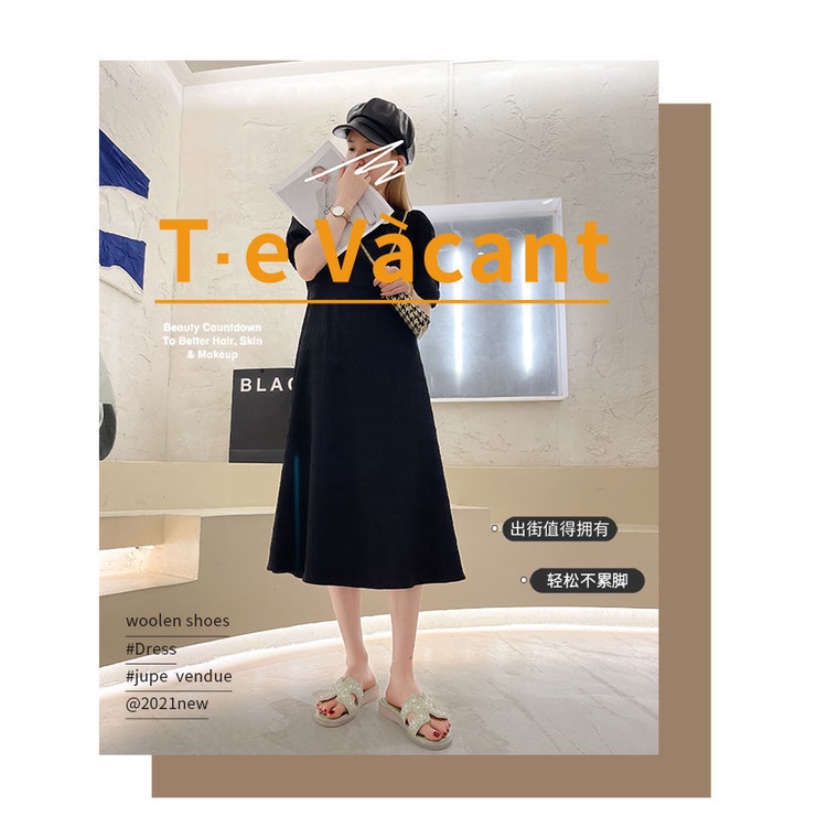 [Hàng Có Sẵn Giao Hàng Nhanh] Dép Xỏ Ngón Đính Đá Và Ngọc Trai Phiên Bản Mới Mùa Hè Hàn Quốc Cho Nữ