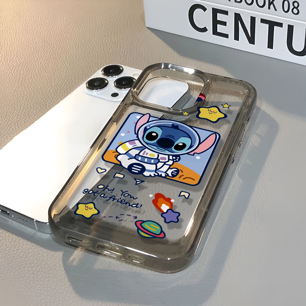 Ốp Điện Thoại Trong Suốt Chống Sốc In Hình Phi Hành Gia Cho iphone 14 pro max 11 13 12 7 8 Plus X XR XSMax