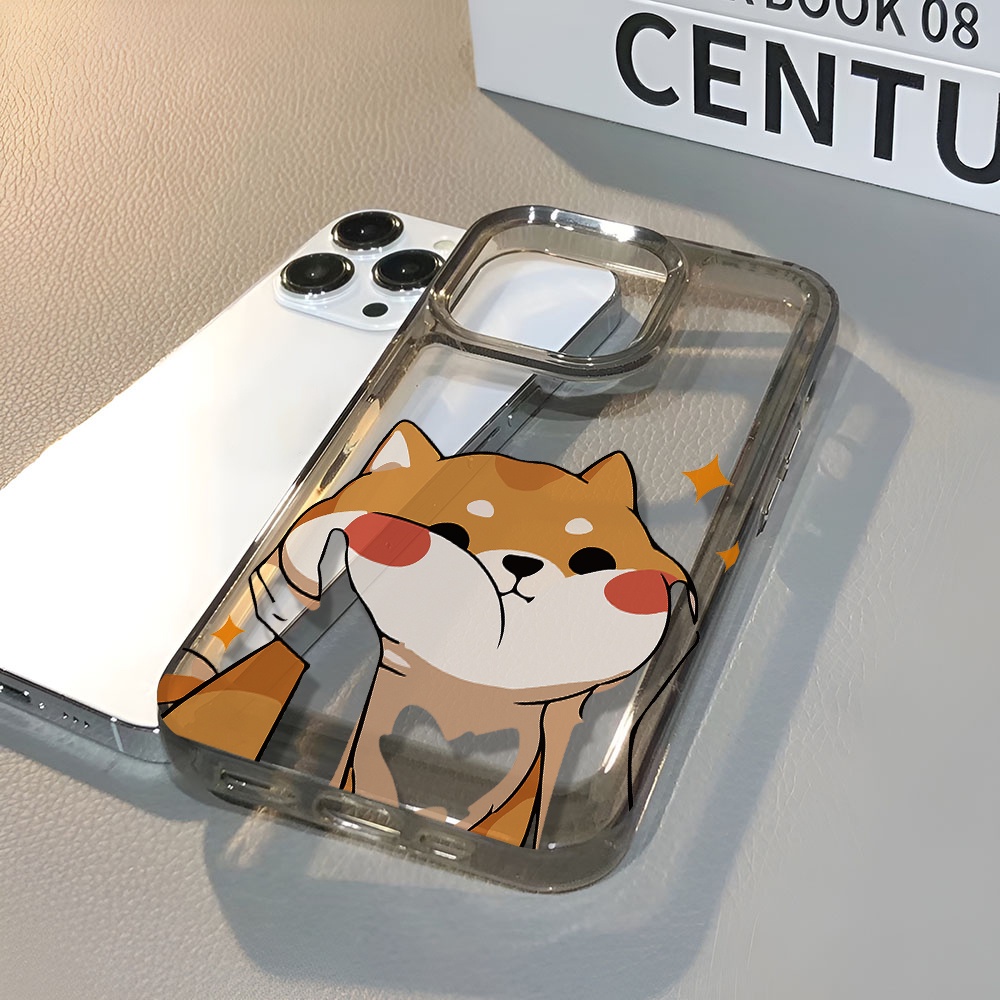 Ốp Điện Thoại Trong Suốt Chống Sốc In Hình Mèo Cho iphone 14 pro max 11 13 12 7 8 Plus X XR XSMax