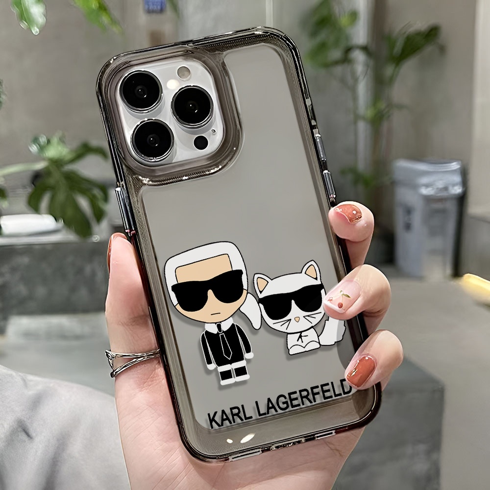 Ốp Điện Thoại Trong Suốt Chống Sốc In Hình Mèo Hoạt Hình Cho iphone 14 pro max 11 13 12 7 8 Plus X XR XSMax