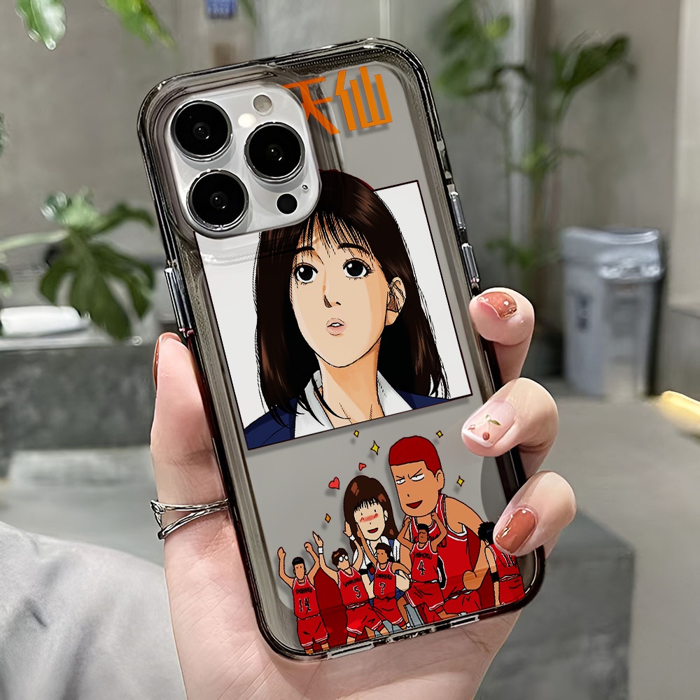 Ốp Điện Thoại Trong Suốt Chống Sốc Họa Tiết Bóng Rổ Cho iphone 14 pro max 11 13 12 7 8 Plus X XR XSMax