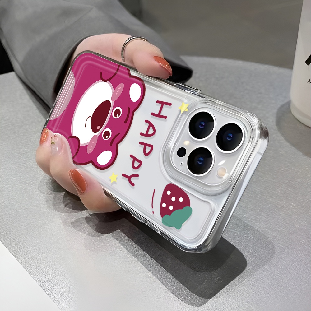 Ốp Điện Thoại Trong Suốt Họa Tiết Hoạt Hình Cho iphone 14 pro max 11 13 12 7 8 Plus X XR XSMax