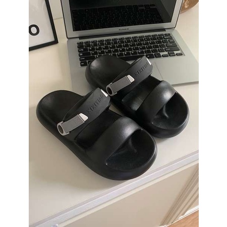 Dép Lê Đế Mềm Tăng Chiều Cao Hai Dây Dành Cho Nữ