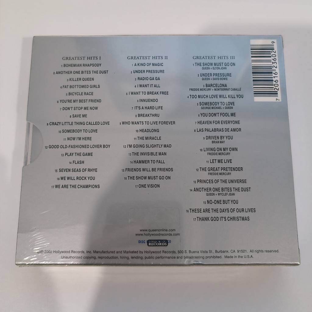 Album Ảnh 3cd ii & iii Nhóm Nhạc queen greatest hits i, m04