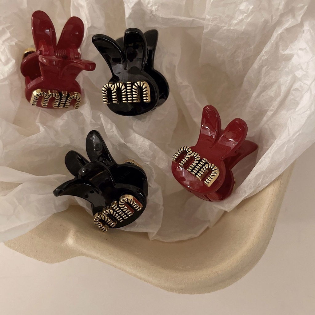 Kẹp Tóc mini In Chữ Phong Cách Hàn Quốc Thời Trang Cho Nữ