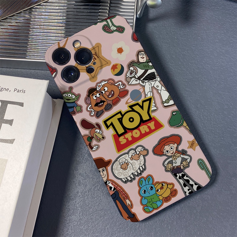 Ốp Điện Thoại Cứng Chống Sốc In Hình Toy Story Thời Trang Cho iphone 14promax 11 13 12 7Plus 8 X XS Max