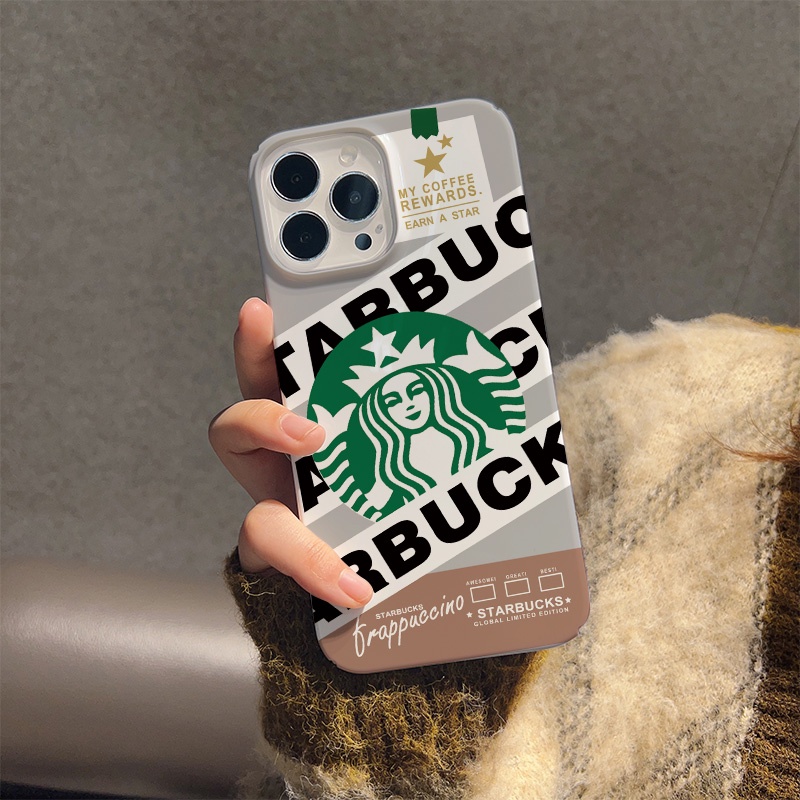 Ốp Điện Thoại Cứng In Hình Cà Phê Thời Trang Cho iphone 14 pro Max 11 13 12 7Plus 8 X XS Max