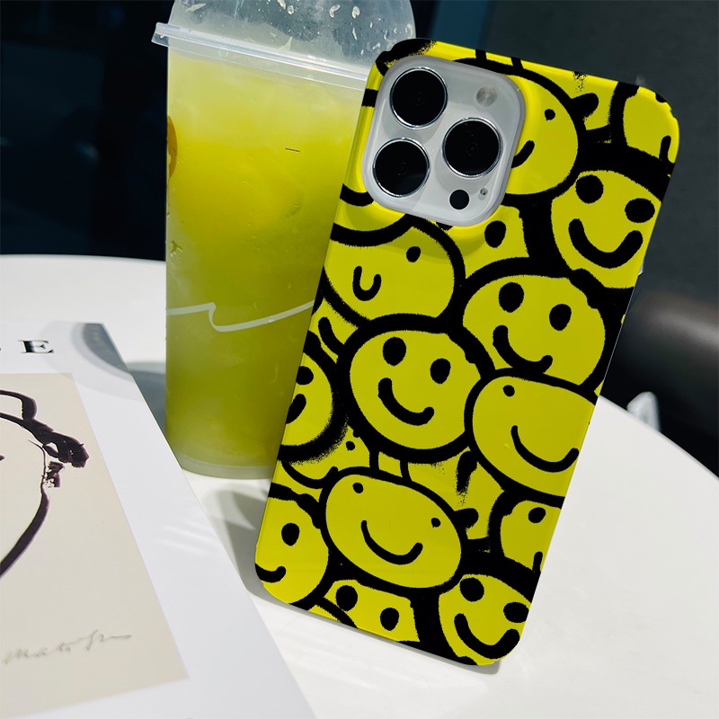 Ốp ĐiệN ThoạI ChốNg SốC HìNh MặT CườI Cho iphone 14 pro Max 11 13 12 7 Plus 8 X XS Max