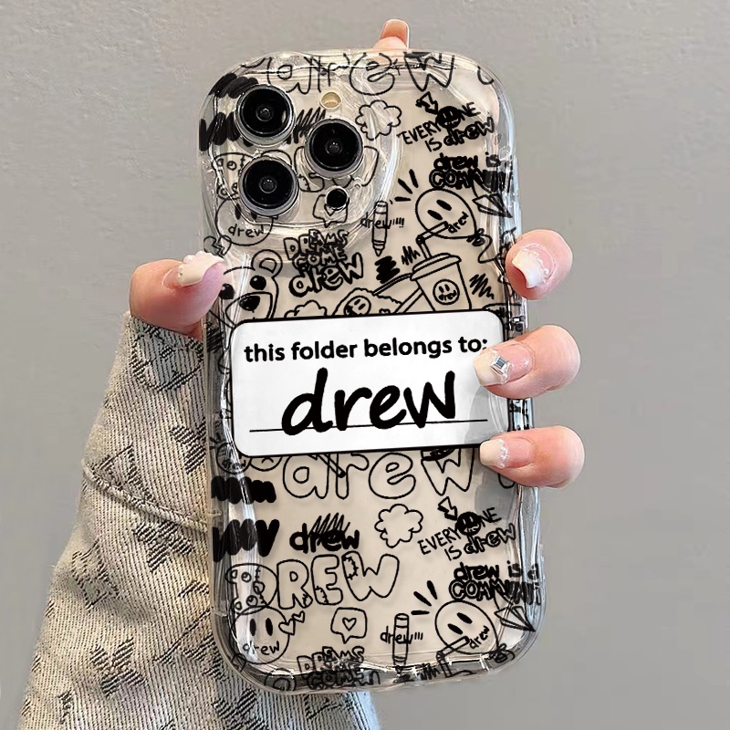 Ốp Điện Thoại Dẻo Trong Suốt Họa Tiết Độc Đáo Thời Trang Cho iphone 14 pro Max 11 13 12 7Plus 8 X XS Max