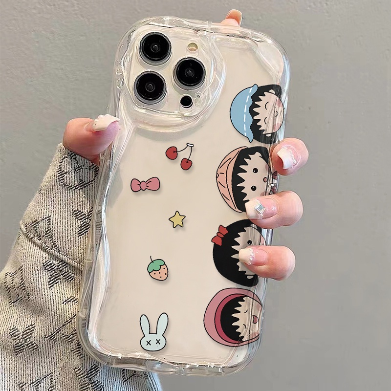 Ốp Điện Thoại Mềm Trong Suốt Họa Tiết Cherry Thời Trang Cho iphone 14 pro Max 11 13 12 7Plus 8 X XS Max