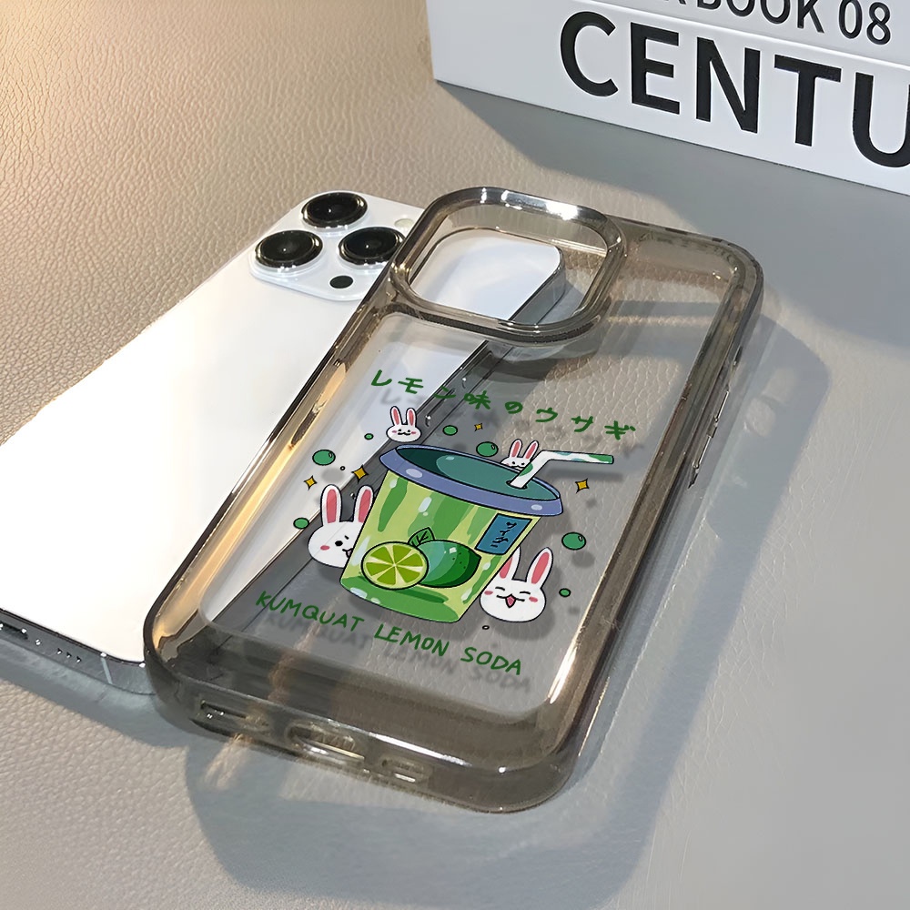 Ốp Điện Thoại Trong Suốt Họa Tiết Thỏ Hoạt Hình Cho iphone 14 pro max 11 13 12 7 8 Plus X XR XSMax