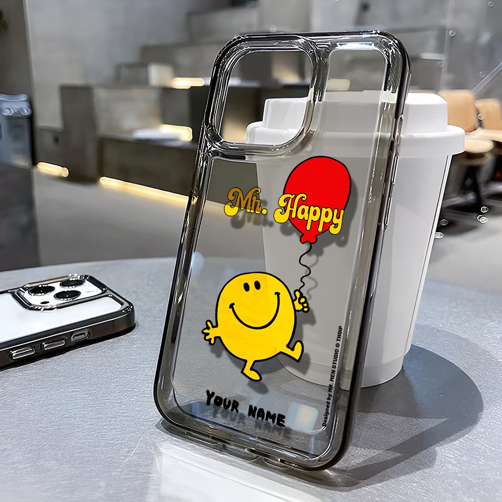 Ốp Điện Thoại Trong Suốt Chống Sốc In Hình Khinh Khí Cầu Thời Trang Cho iphone 14 pro max 11 13 12 7 8 Plus X XR XSMax