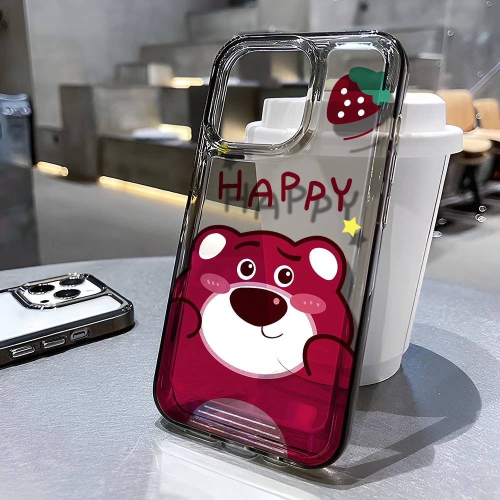 Ốp Điện Thoại Trong Suốt Họa Tiết Hoạt Hình Cho iphone 14 pro max 11 13 12 7 8 Plus X XR XSMax
