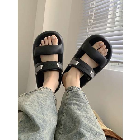 Dép Lê Đế Mềm Tăng Chiều Cao Hai Dây Dành Cho Nữ