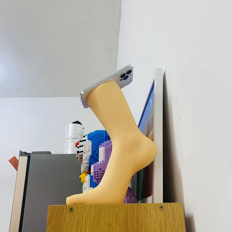 Ốp Điện Thoại Hình Bàn Chân To Dễ Thương Cho iPhone14promax 13 12 / 11p