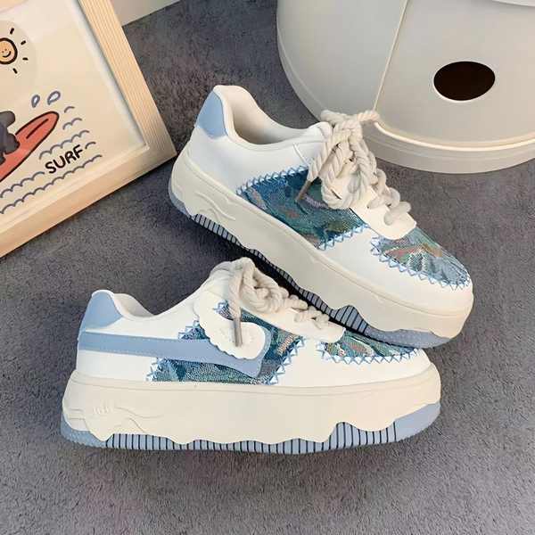 Giày Thể Thao Phong Cách Retro Hàn Quốc 2023