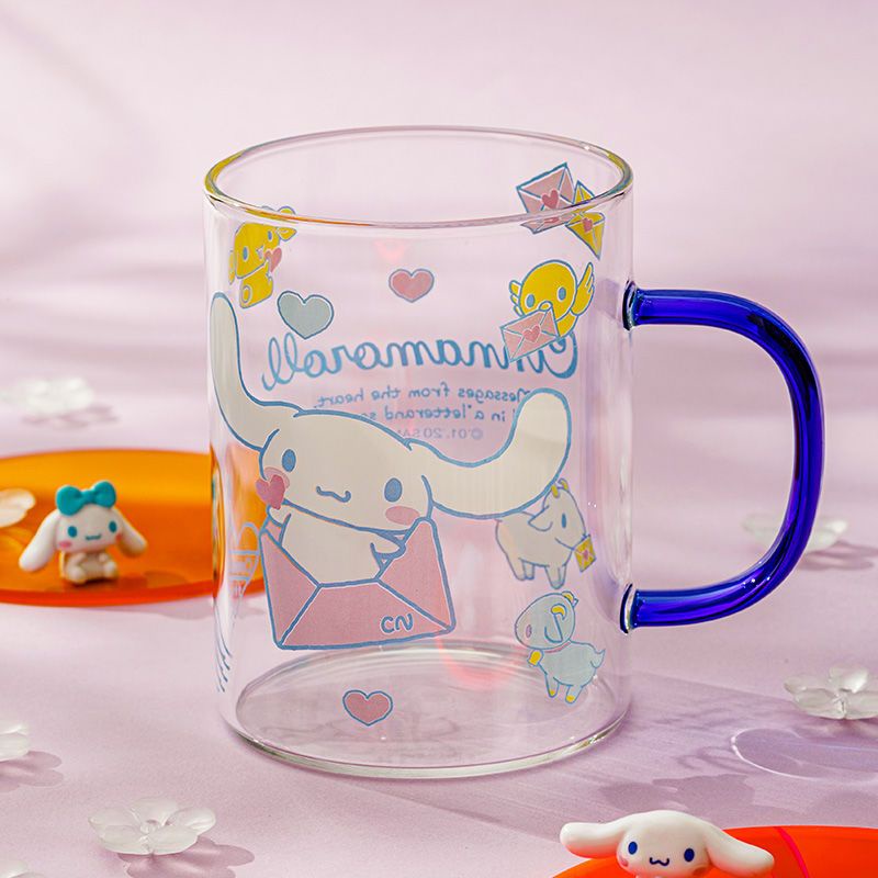 Cốc Đánh Răng Bằng Thủy Tinh Hình Hello Kitty Sáng Tạo Dễ Thương Cho Cặp Đôi