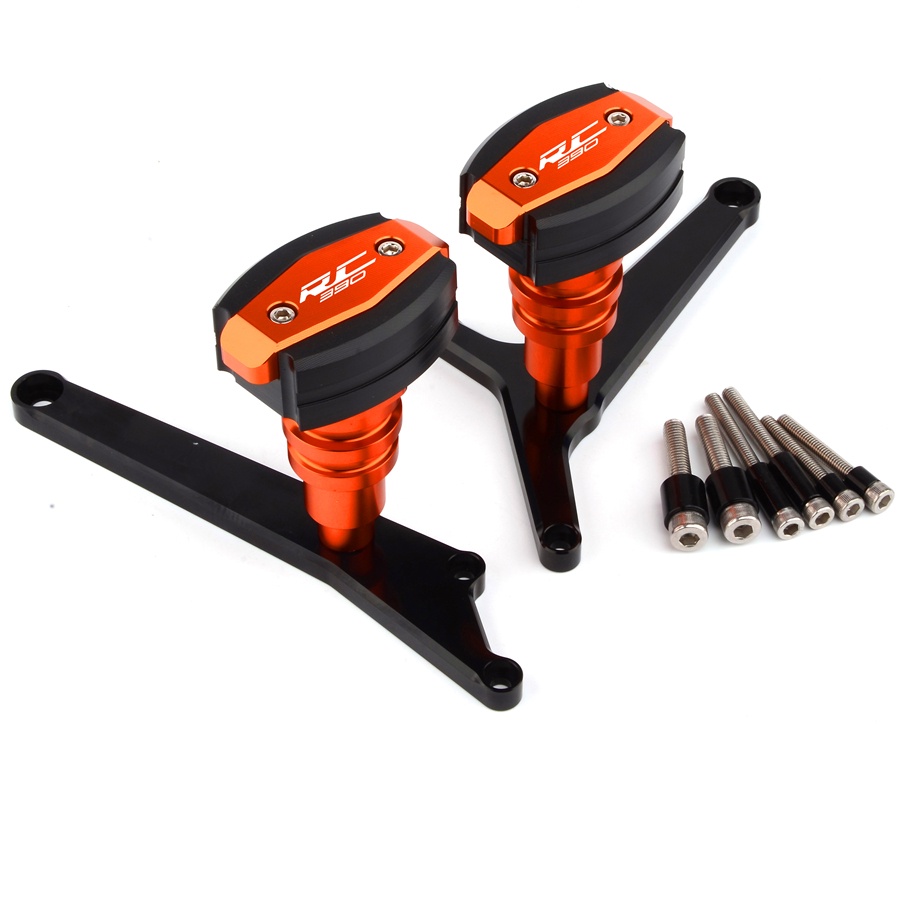 Bóng Cao Su Bảo Vệ Chống Sốc / Rơi / Chống Rơi Dành Cho Xe Mô Tô KTM rc390 rc390