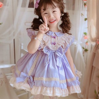 Đầm công chúa lolita thời trang mùa hè cho bé gái