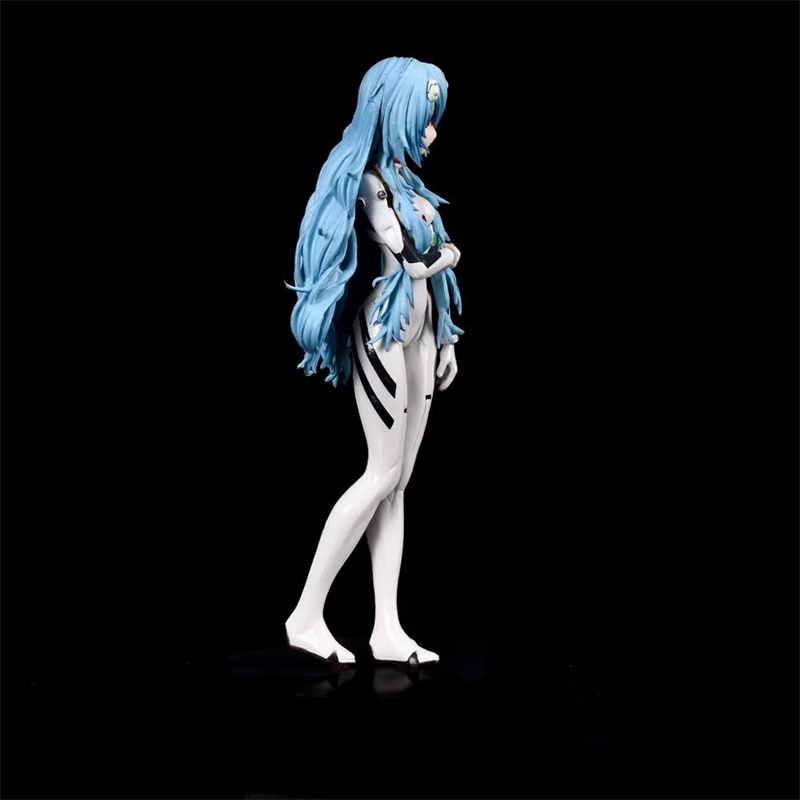 Mô Hình Nhân Vật Ayanami Rei Tóc Dài 17cm Bằng PVC