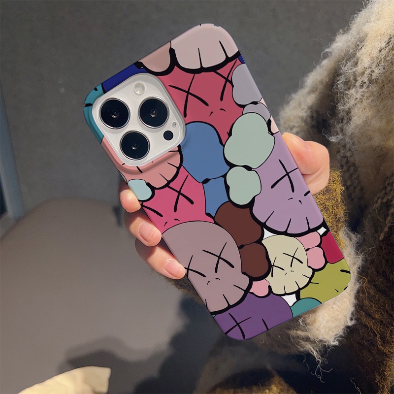 Ốp Điện Thoại Cứng Chống Sốc In Hình Gấu Hoạt Hình Cho iphone 14 pro Max 11 13 12 7Plus 8 X XS Max