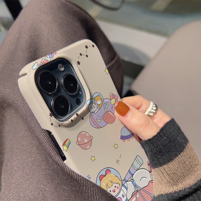 Ốp Điện Thoại Cứng Chống Sốc Họa Tiết Hoạt Hình Cho iphone 14 pro Max 11 13 12 7Plus 8 X XS Max