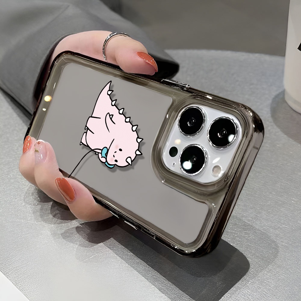 Ốp Điện Thoại Trong Suốt Hình Khủng Long Cho iphone 14 pro max 11 13 12 7 8 Plus X XR XSMax