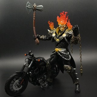 Đồ trang trí đồ chơi xe mô tô x-men 9 ghost rider skeleton 9