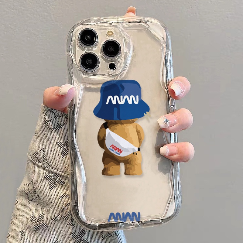 Ốp Điện Thoại Mềm Trong Suốt Họa Tiết NASA Gấu Đáng Yêu Cho iphone 14 pro Max 11 13 12 7Plus 8 X XS Max