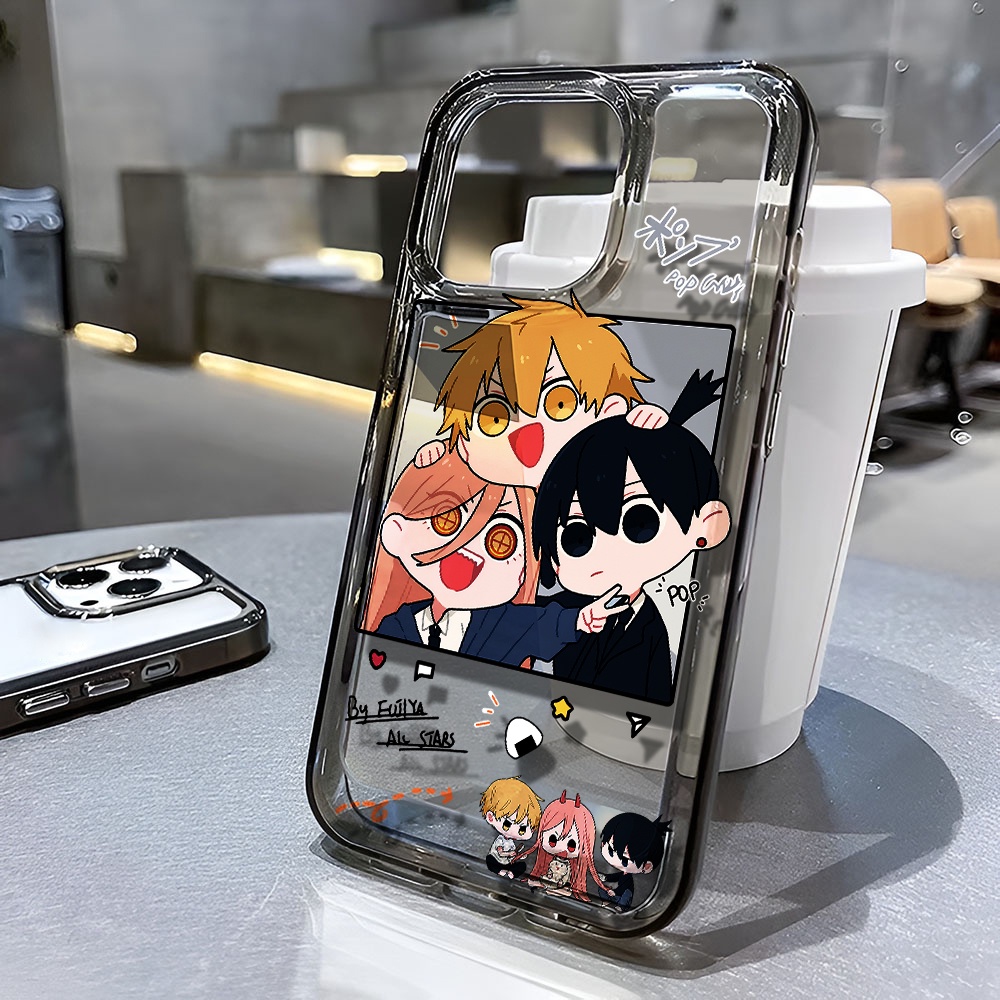 Ốp Điện Thoại Trong Suốt Hình Truyện Tranh Nam Nữ Cho iphone 14 pro max 11 13 12 7 8 Plus X XR XSMax